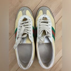 Gucci G47 low oatmeal snaekers for Women